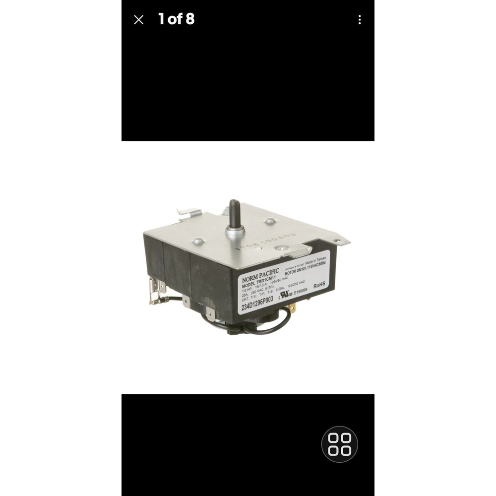 Original WE04X20415 Genuine OEM Dryer Timer WE4M355 - TMD1CM11 - 234D1296P003